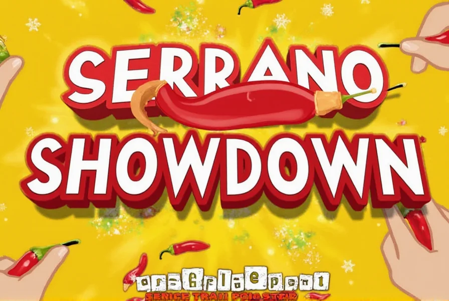Pickled Serrano Peppers Jar
