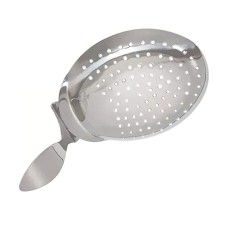 

Customizable Bartender Cocktail Julep Strainer Bar Stainless Steel Julep Strainer