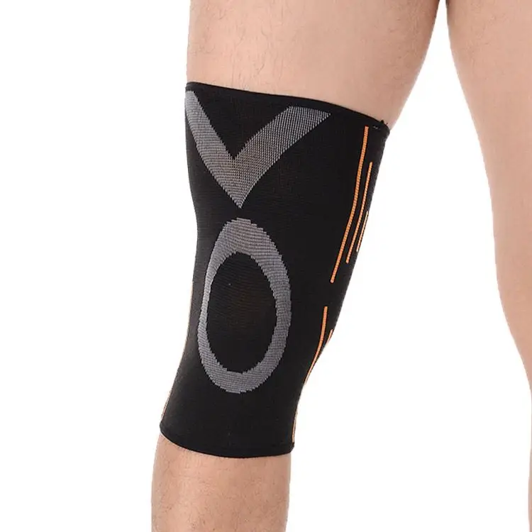 

Best selling knee pain brace knee brace support sleeve for running, Black+orange