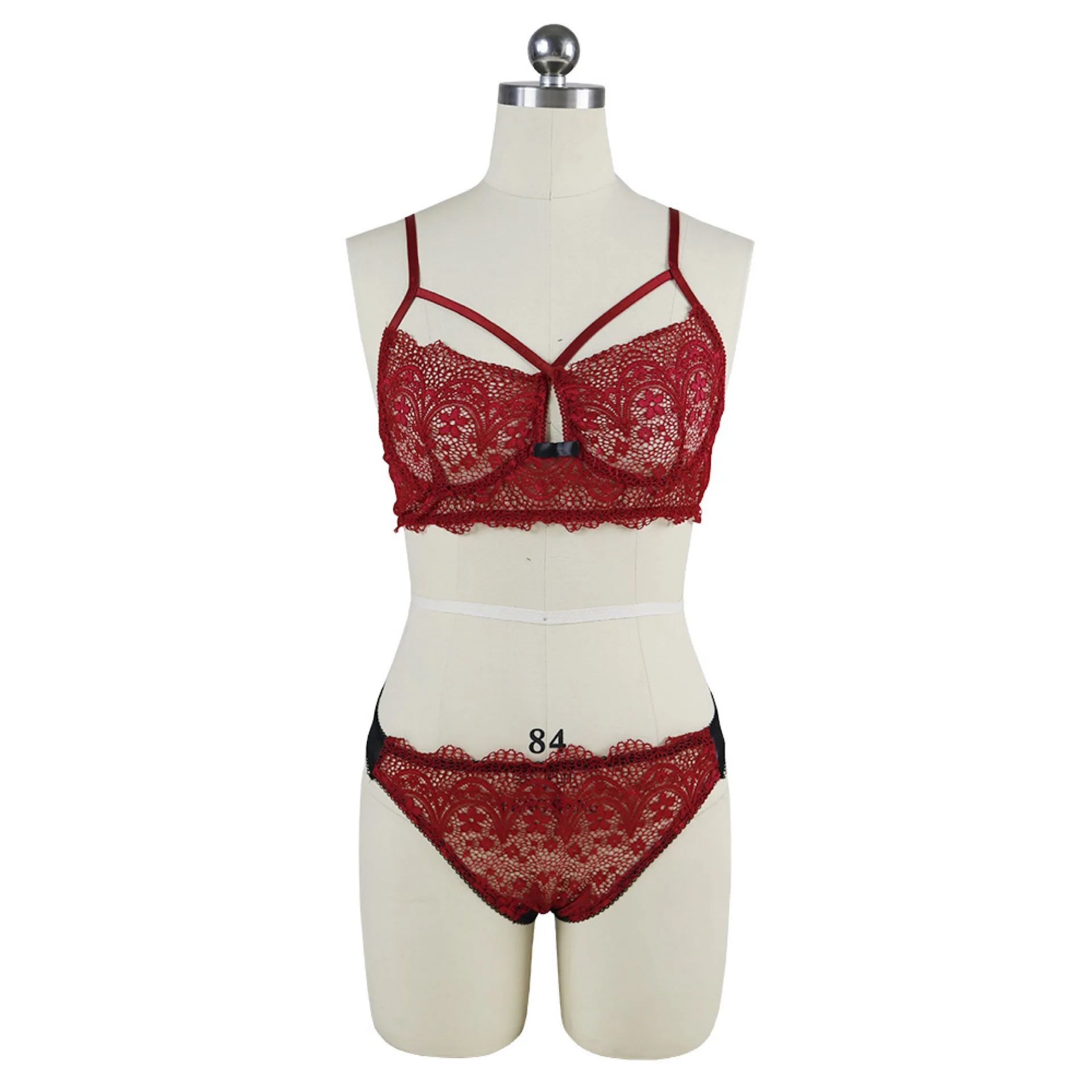 

reife frauen japanese dessous femme lingerie sexy femme hot women red lace bra, Black red