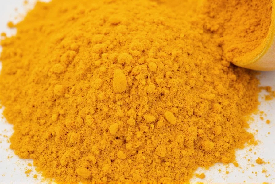 Spanish language recipe featuring cúrcuma
