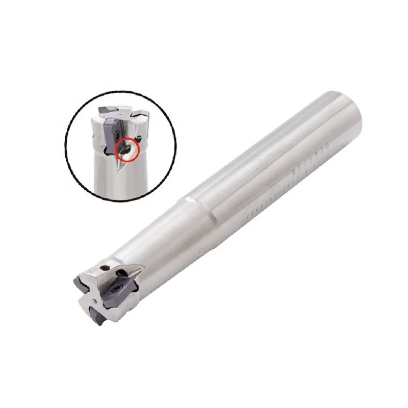 
high feed cutter body, indexable end mill, milling cutter tools, EXN03R-21*160-C20-3T 
