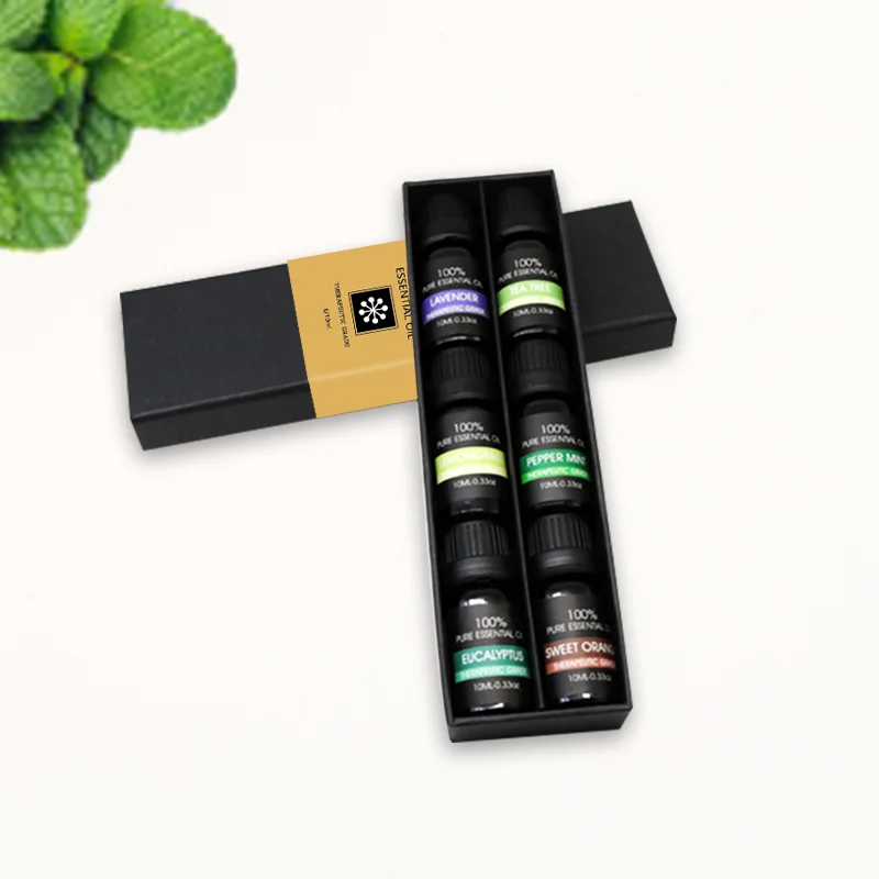 

Essential Oils Set (6 pack) | Premium Grade Aromatherapy Essential Oils for Diffuser