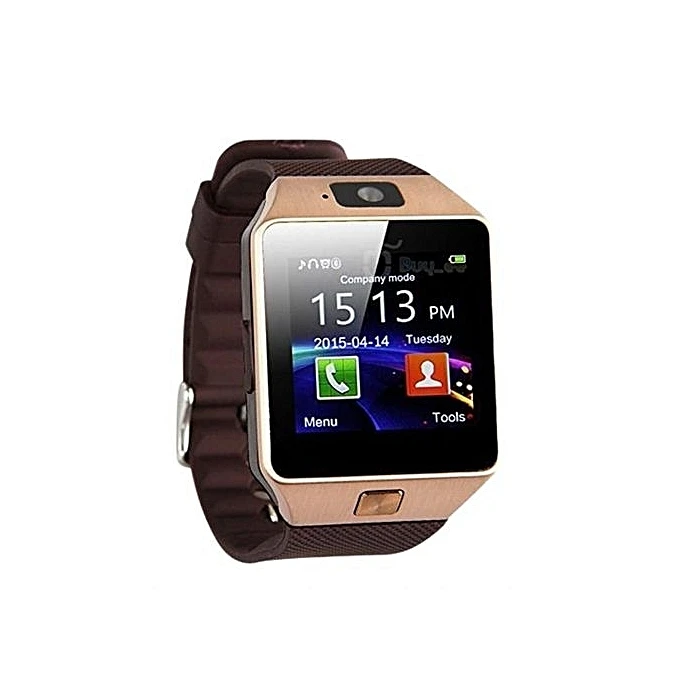 

2021 amazon hot selling dropshipping phone touch screen bT Dz09 smart watch with camera support sim card