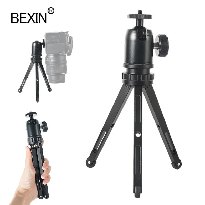 

BEXIN Portable shooting smart phone holder Ball Head tripod selfie stick flexible small tripods stand for cell phone Dslr Camera