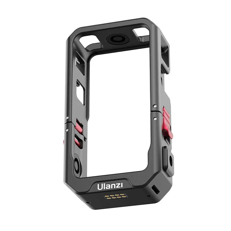 

Ulanzi C-Action 2 Metal Camera Cage Mount for Action Camera DJI Action 2, Camera Accessories, Black