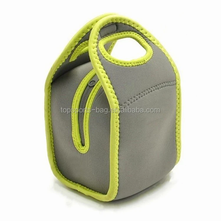 

Extra Thick Zipper Closure Neoprene Insulated Lunch Box Bag for Men Boy