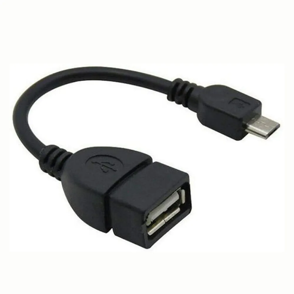 Adaptateur Micro USB OTG HOST ✔ Rotatif Coudé ✔ MicroUsb male vers Usb femelle 