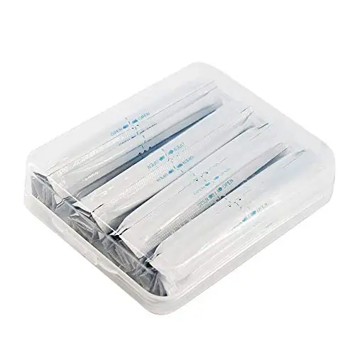

40pcs/box Heat-Not-Burn E-Cigarette Alcohol Filled Cotton Swab Cleaning Stick For IQOS LIL, Clear white