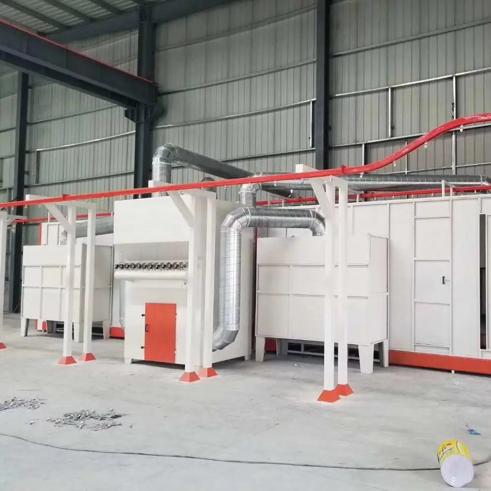 
aluminum profiles powder coating machine Powder coating oven powder coating line 