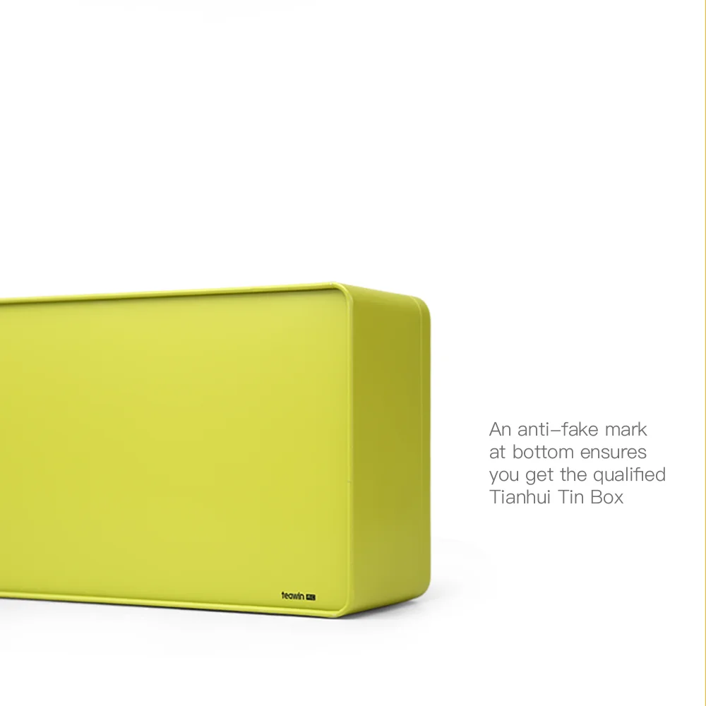 
New Design Food Grade Chocolate Coffee Cookies Rectangular Tin Box with 6 Tin Canisters 