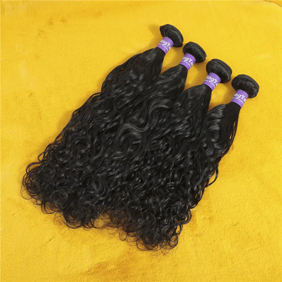 

Top Quality Virgin Brazilian Cuticle Aligned Hair With Lace Frontal Closure 10A Raw Unprocessed Mink Straight Human Hair Bundles
