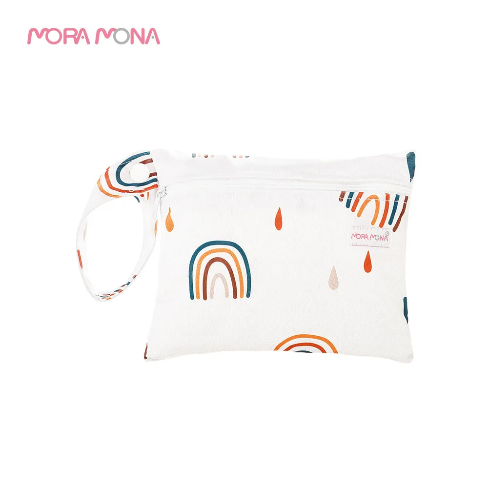 

Moramona  Reusable Sanitary pads wet bag washable Storing Cloth cosmetic bags, Colorful