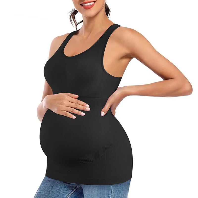 

Private Label Seamless Vest Maternal Abdomen Retraction Belly Supports Maternity Wear Shapewear For Women