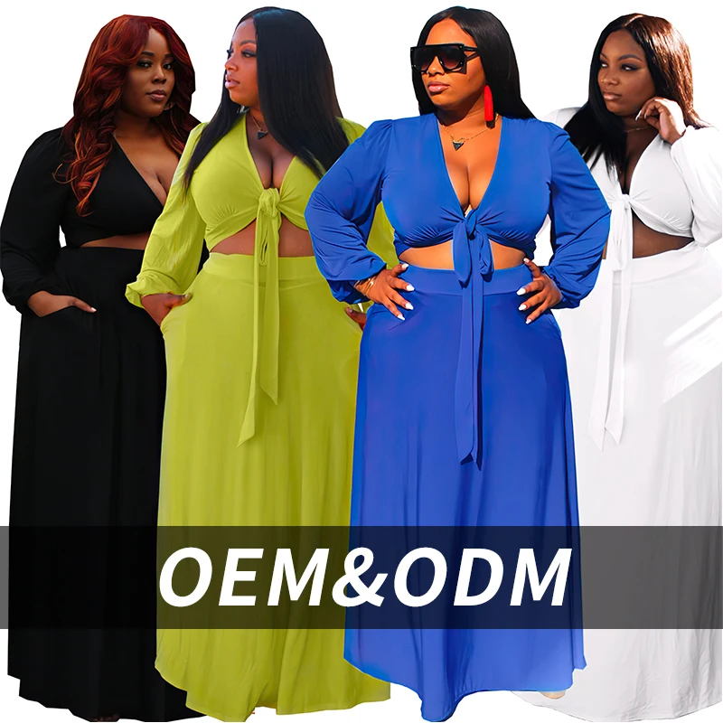 

Wholesale Plus Size  Long Sleeve Solid Maxi Long Loose Women Clothing Women Casual Dresses, Shown