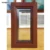 Fabricantes de Quadro Branco Tipo Janelas Sash Design Guarda 60X40 Inser&ccedil;&otilde;es de Alum&iacute;nio Com Ruptura T&eacute;rmica Janela de Batente De Madeira