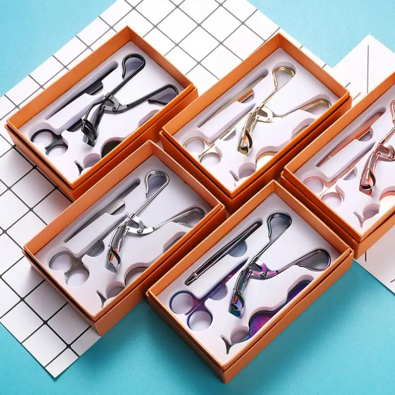 

Amazon Hot Sellings Tweezer And Scissor Set, Gold black sliver