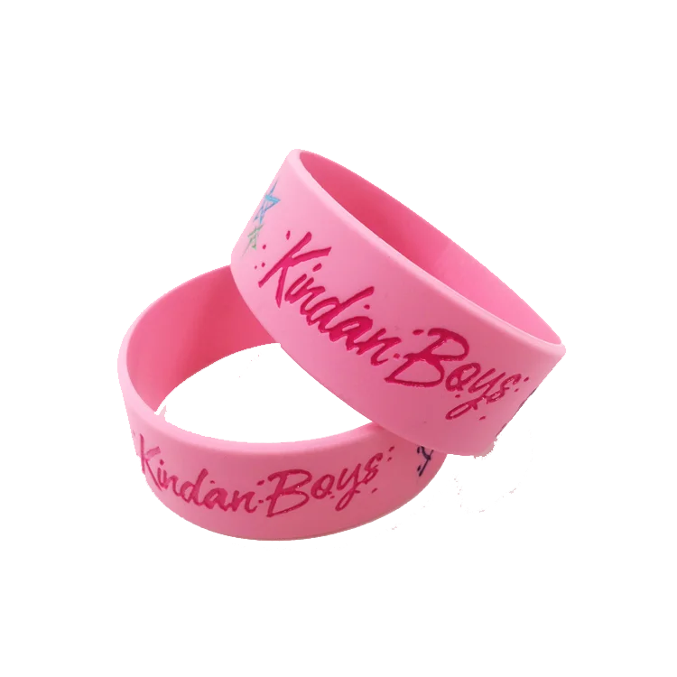 Wholesale cheap custom silicone bracelets rubber wrist band wristband manufacture