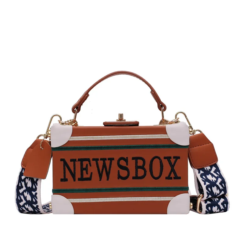 

Box letter printing Frame handbags women Frame, Customized color