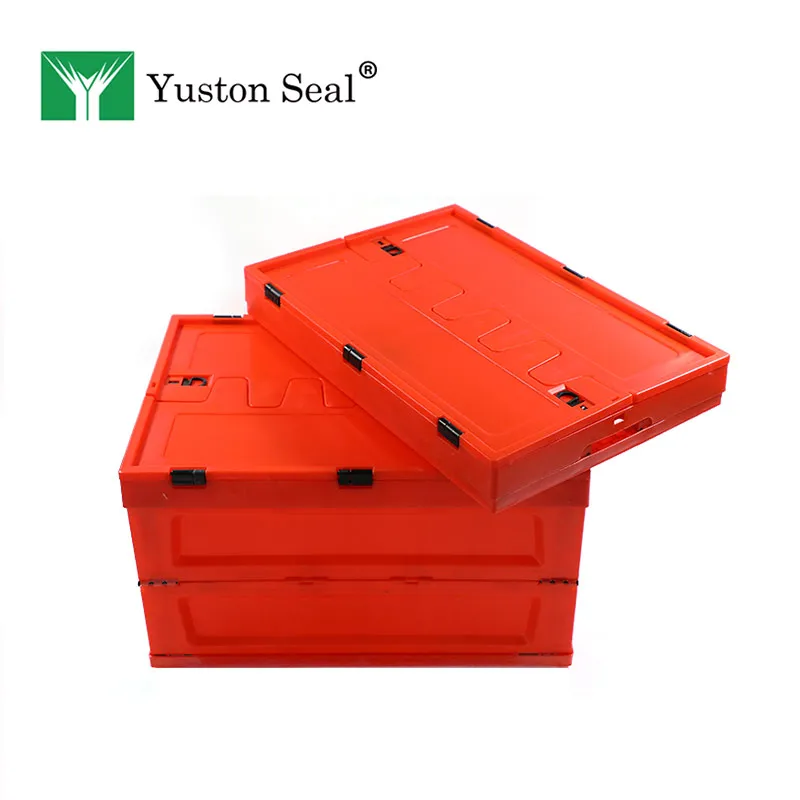 

Yuston foldable plastic parts box plastic crates storage boxes bins bulk
