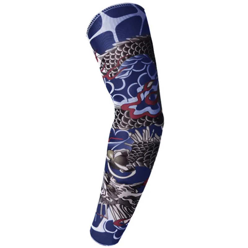 

2020 Hot Wholesale Outdoor UV Protection full arm tattoo sleeve for men and women, 36 colors