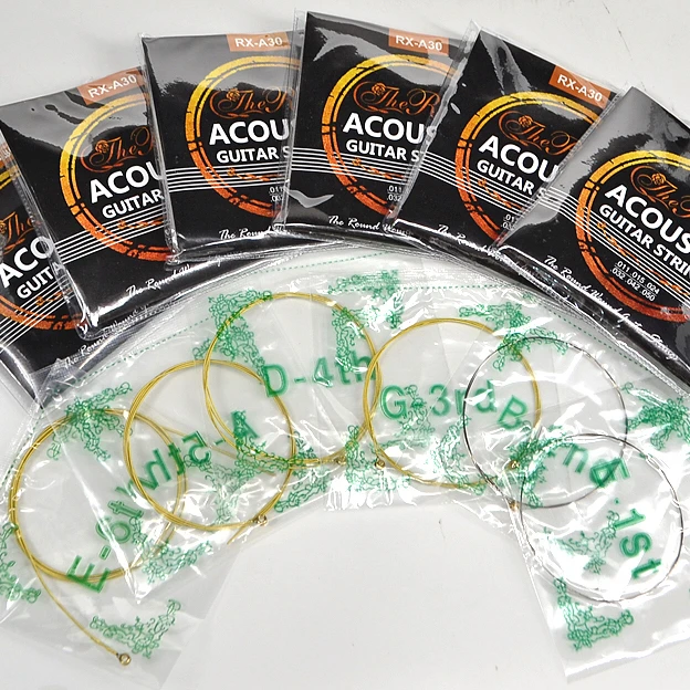 

Manufacturer wholesale cheap bronze guitar strings acoustic set OEM ODM available