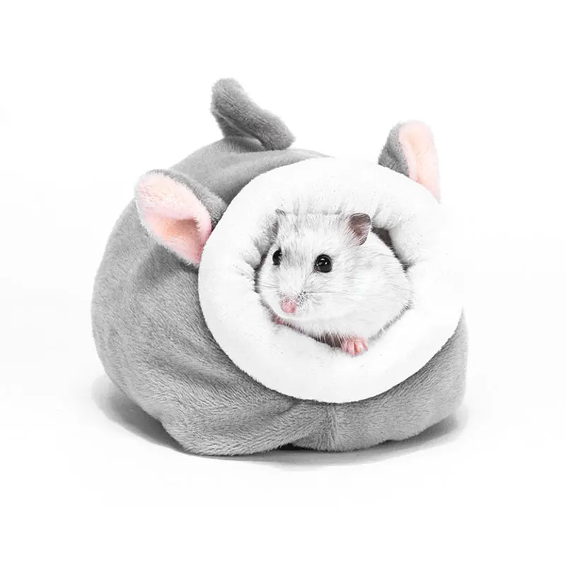 

Pet Bed Cute Soft Plush Nest Squirrel Hamster Octopu Cotton Small Pet Manufacturer Warm House Winter Toys Home Pet Hamster Cage