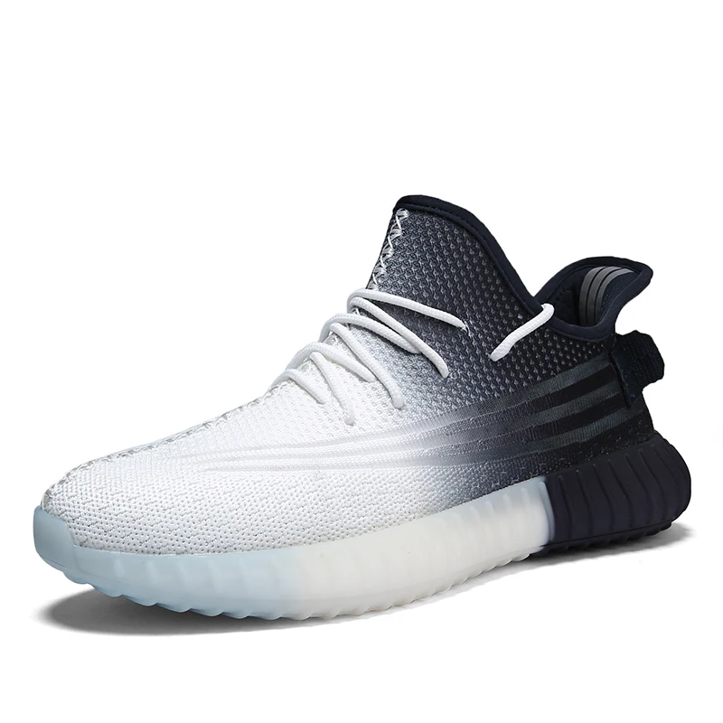 

Wholesale 2021 Yeezy 350 v2 Casual Running Shoes New Style Blue Color Sneaker For Men Zapatos de tenis