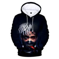 

2019 New Raper singer Xxxtentacion printed sweatshirt 3D printed hoodies