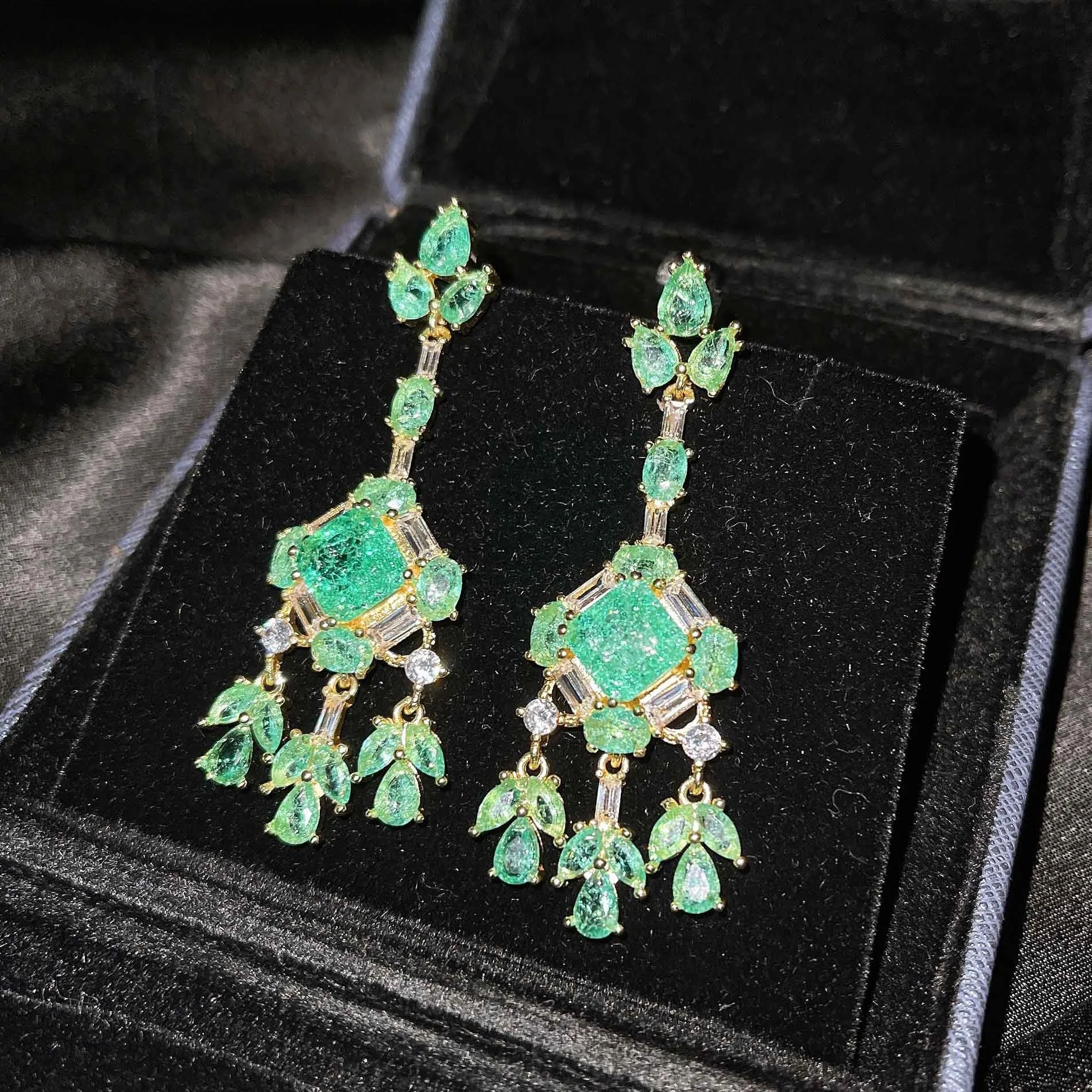 

Female Butterfly Tassel Earrings For Women Vintage Jewelry Modern Party Wedding Bridal Accessories Dangle Earrings, Picture shows