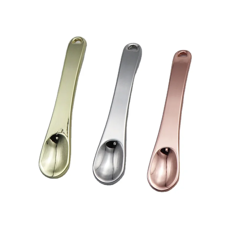 

Amazon 2021 new small Cosmetic Spoon Facial Beauty Massage Tool Eye Cream Mixing Scoop, Customized color