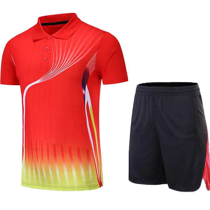 

2019 New coming Youth printed table tennis tracksuit jersey design custom ping pong sportswear, Colors