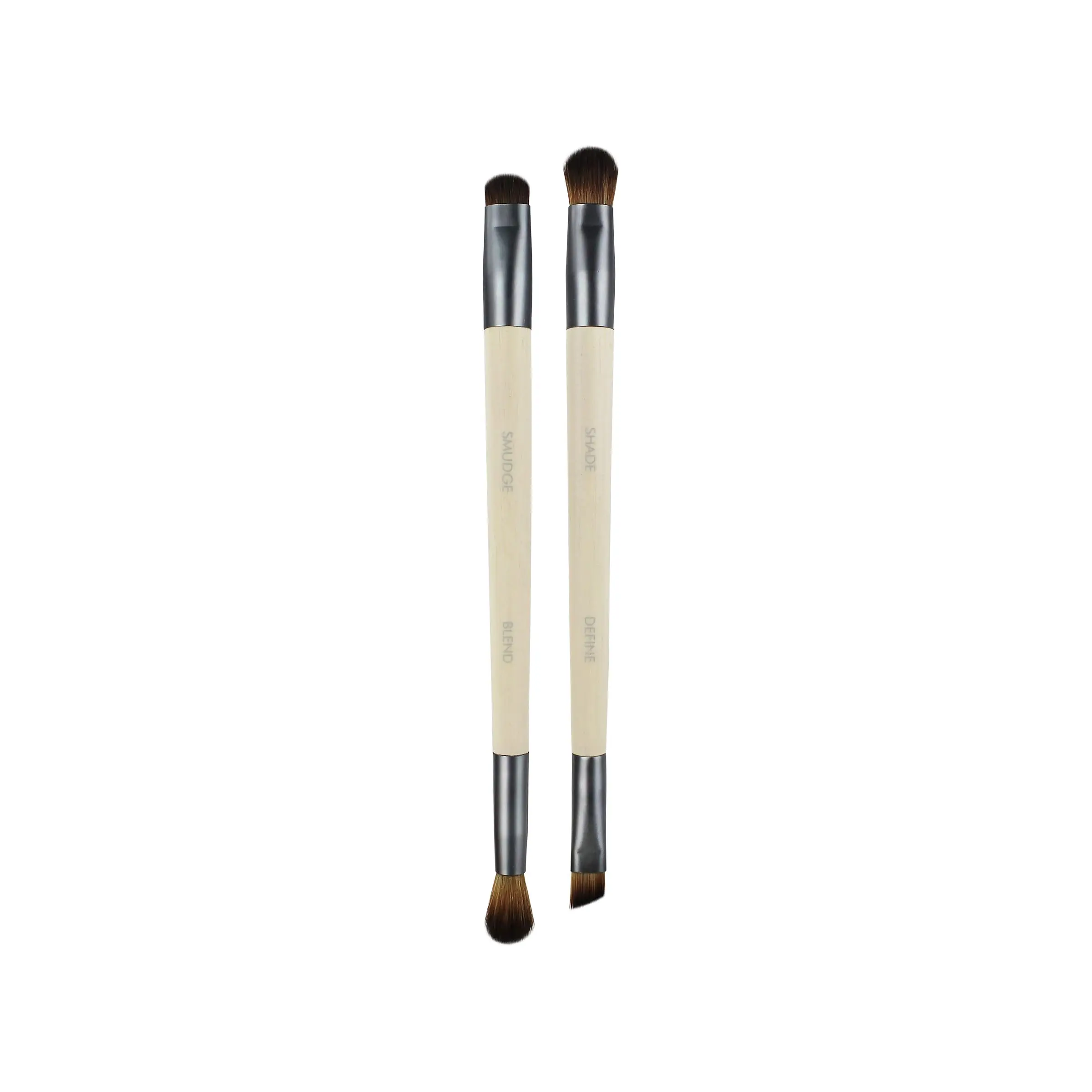 

Double Head Eye shadow Makeup Brush Beauty Blend Apply Sunshade Eye Synthetic Bristle Eco-Friendly Makeup Brush Set