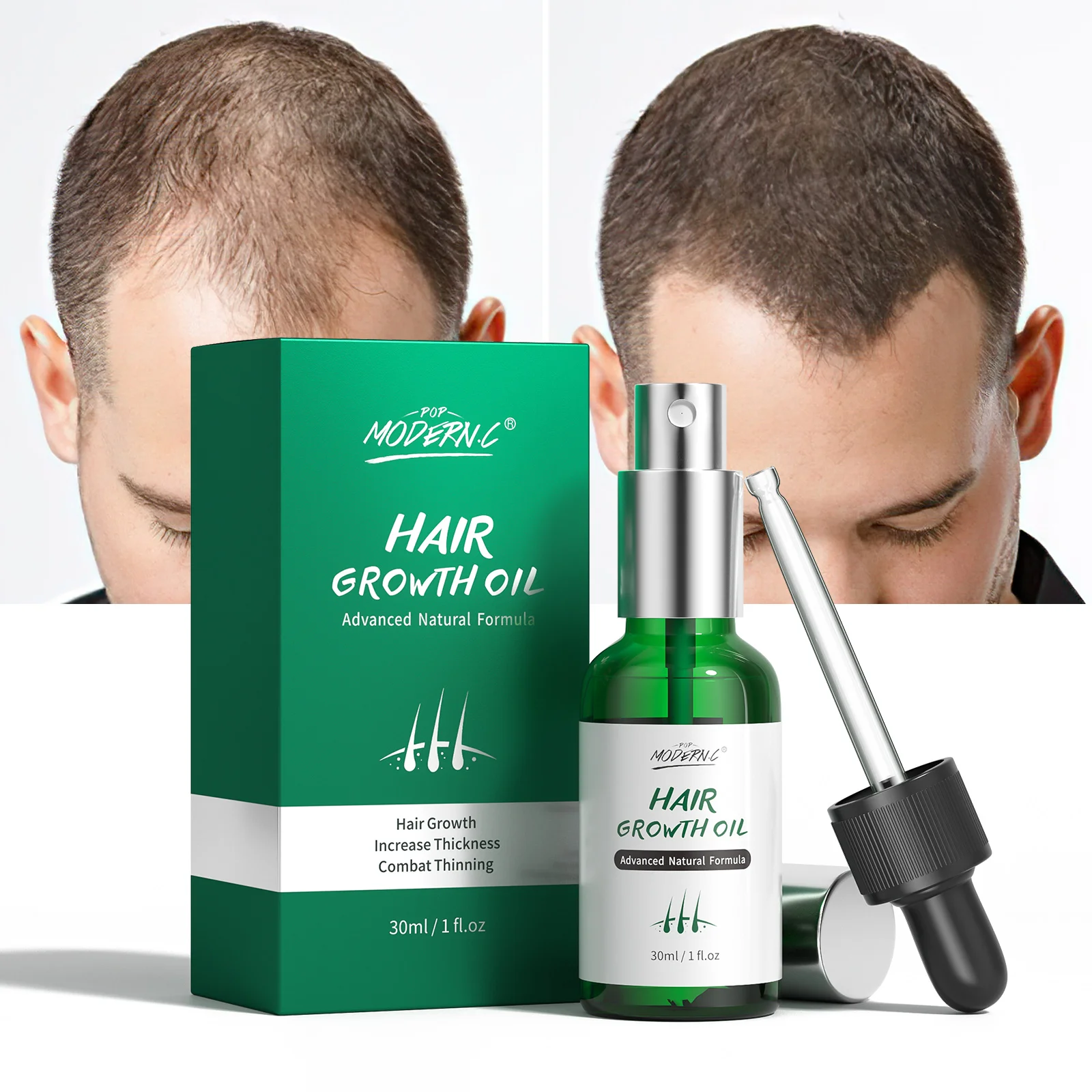 

New Arrival Smoothing Repairing Anti Loss Regrowth Scalp Elixirs Private Label Hair Growth Oil Serum