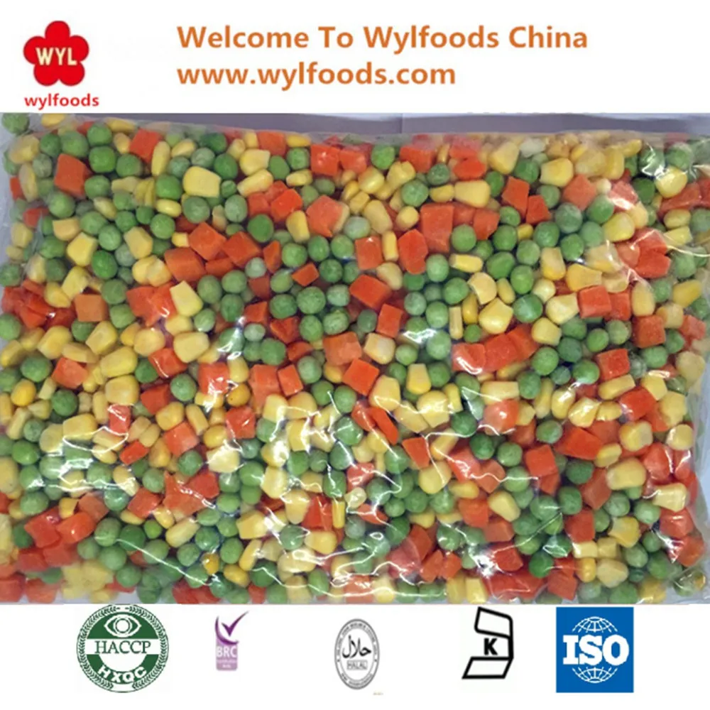 2020 New Season Frozen 3 Ways Mixed Vegetable For Salad Buy Bulk