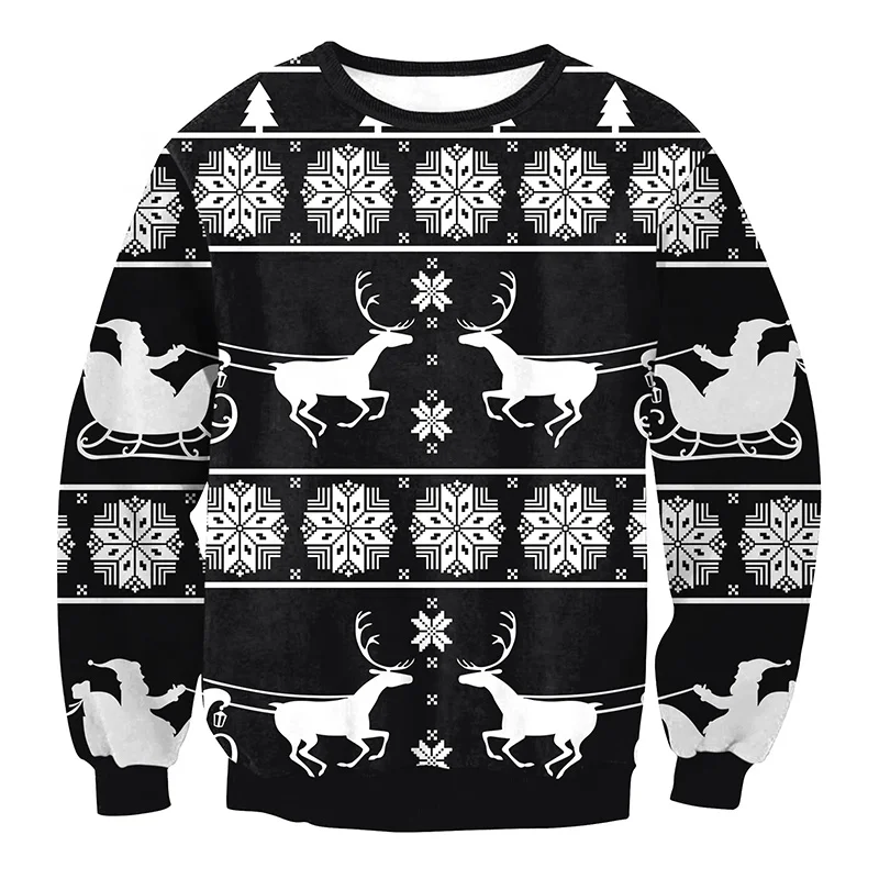 

Wholesale & OEM EU & USA hot sale/best sale Unisex Ugly Christmas sweater Jumper plus size men's hoodies & sweatshirts