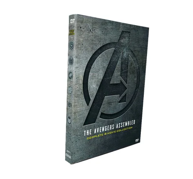 

The Avengers Assembled complete 4 movie collect best Chirstmas gift free shipping best selling CD DVD on Amazon factory supply