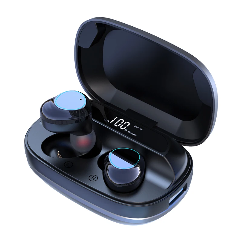 

TWS G16 BT Earphone 5.0 Touch Control True Wireless Earbuds with immersive sounds Stereo Noise Cancelling Headset