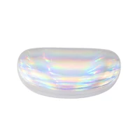 

Metal PU leather shiny material eyewear glasses case sunglasses case eyeglasses