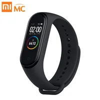 

Best Selling Hot chinese Version Xiaomi Miband 4 Bracelet Heart Rate Fitness 135mAh Color Screen Bluetooth 5.0 Mi Band 4 NFC