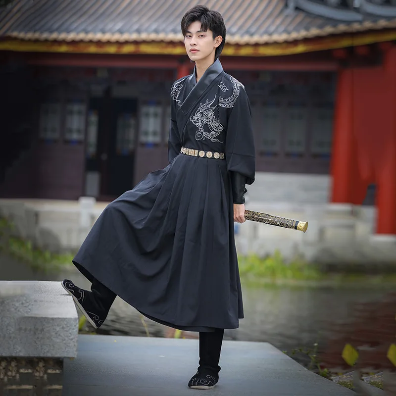 

Men Hanfu Readymade 4Xl 5Xl Men Hanfu Costume Hot Sale Adult Ming Dynasty Flying fish Suit Chinese Traditional Men Hanfu, Ten great iii of peach blossoms hanfu cloths anhui gown classical yiwu