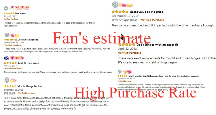 Satin Nickel American Door Spring Self Closing Knuckle Overlay Hinges