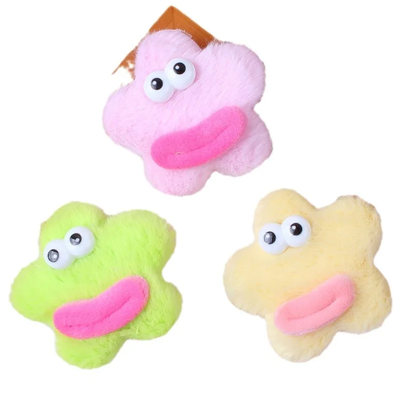 

MIO New Plush Fluffy Hair Clip Colorful Funny Monster Shape Girls Hairpins Cute Cartoon Hair Accessories Barrettes For Kids