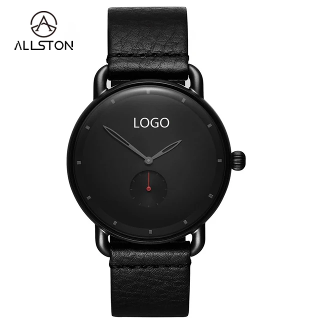

Top Brand Luxury Quartz Watch Men Casual Leather Military Waterproof Wrist Custom Watch