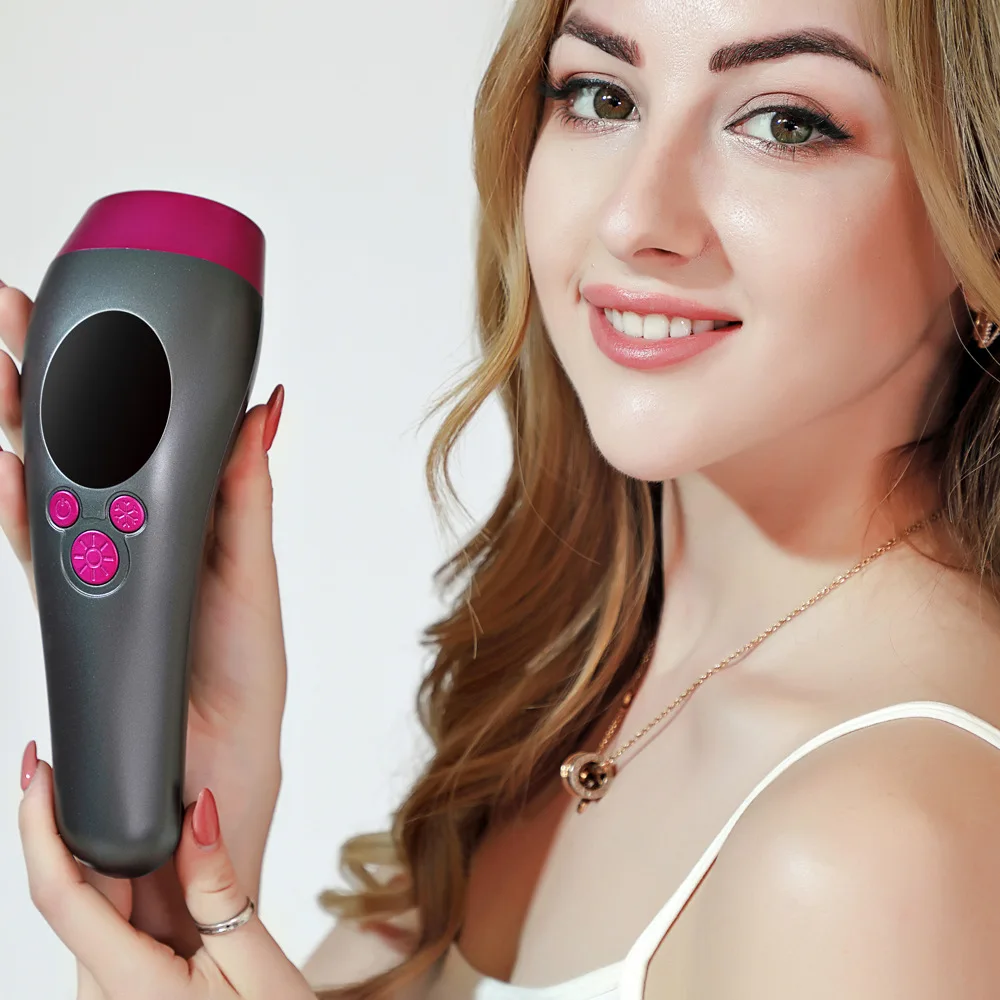 

New Portable Home Painless ICE Cool IPL Laser Machine Hair Removal, White, black, pink, etc