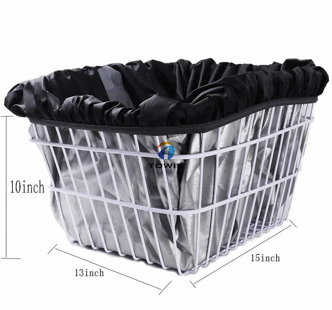 waterproof bike basket cover