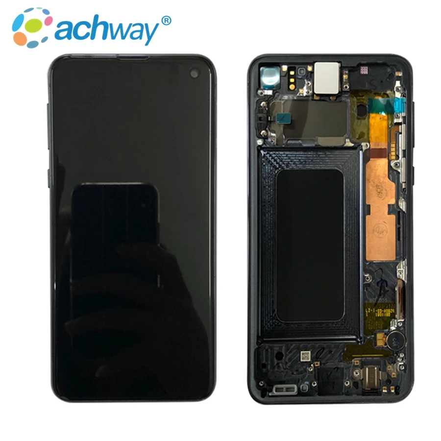 

Lcd Display for Samsung Galaxy S10 plus Lcd Touch Screen for Galaxy S10+ 2019 LCD G9750 Display Touch Screen Digitizer, Black white