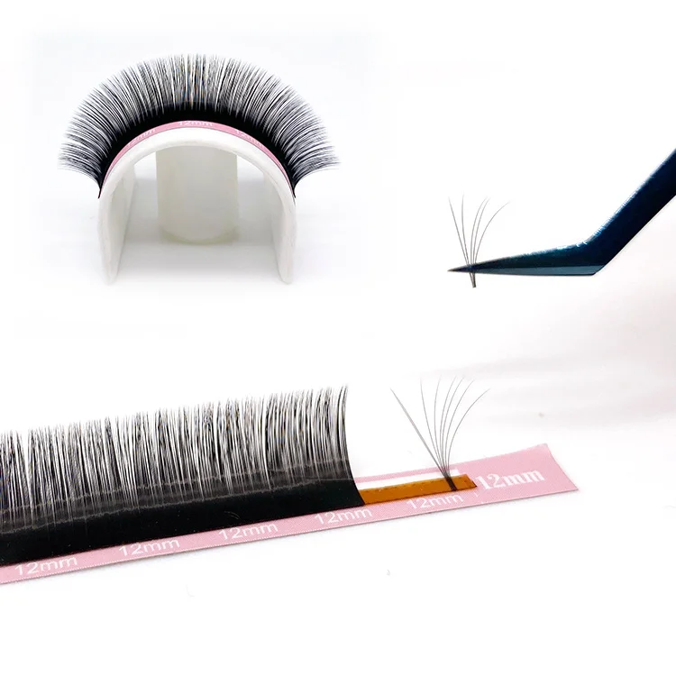 

0.15 0.20 Classic Lash Tray D Individual Lashes Eyelash Extensions Cruelty Free Mink Trays Mix Private Label Soft Lash Extension