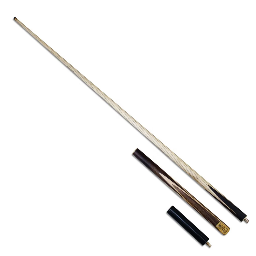 

High quality 57inch ash wood 3/4 billiard snooker cue stick with 9/10mm tip, As picture