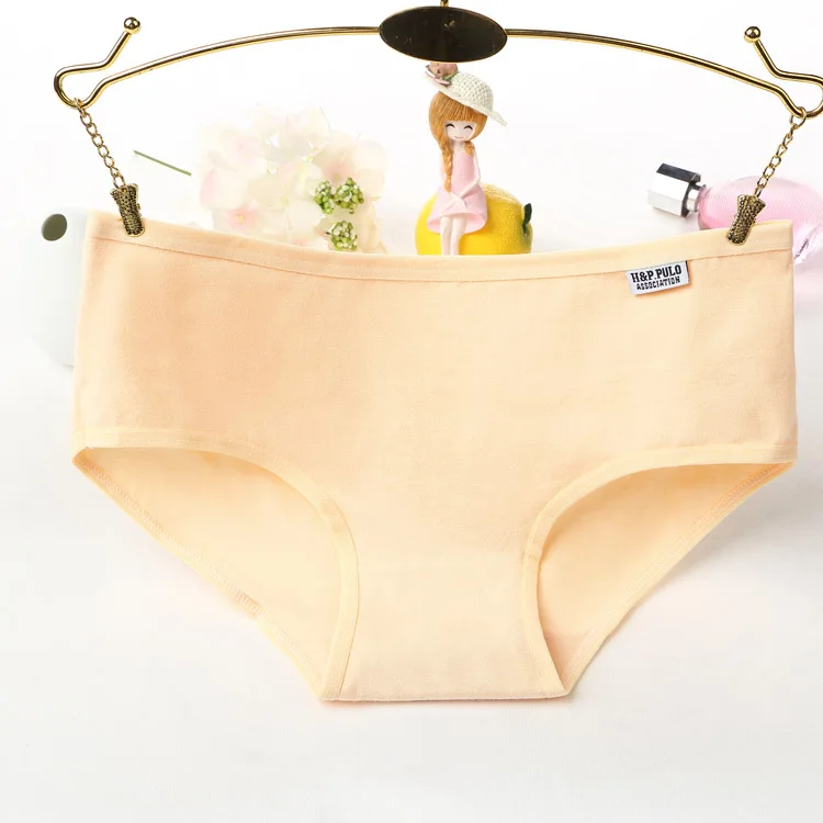 

Large size high quality, breathable and comfortable organic cotton briefs women's